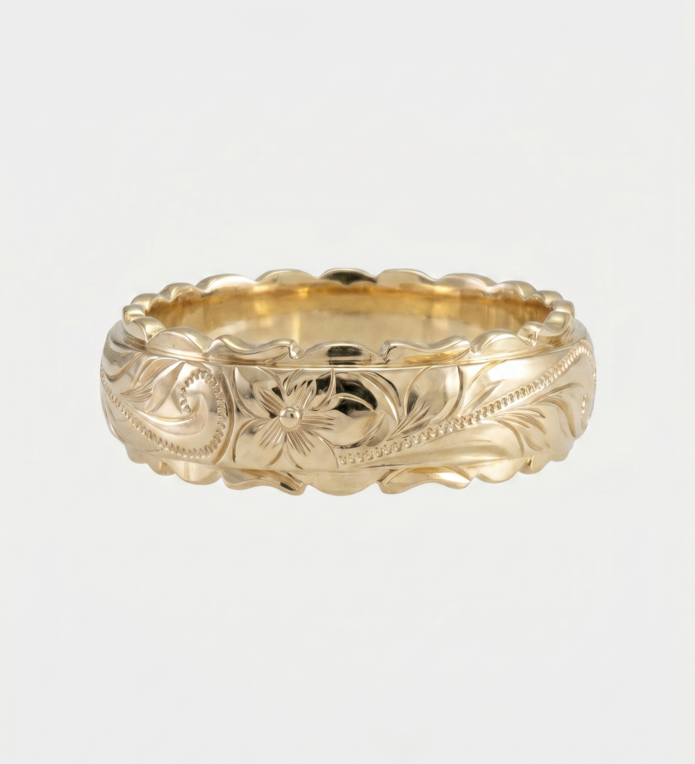 Anel Ornamento Floral