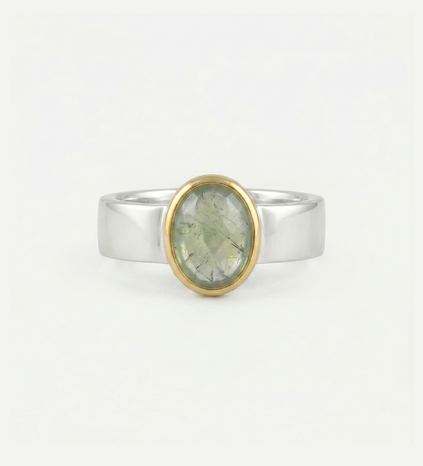 Anel Verde Subtil