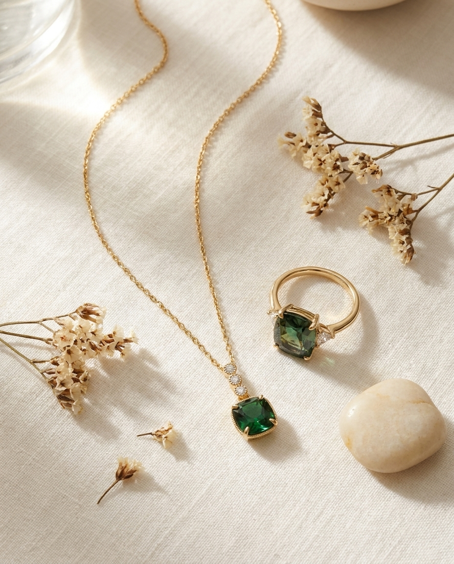 Conjunto Brilho Esmeralda