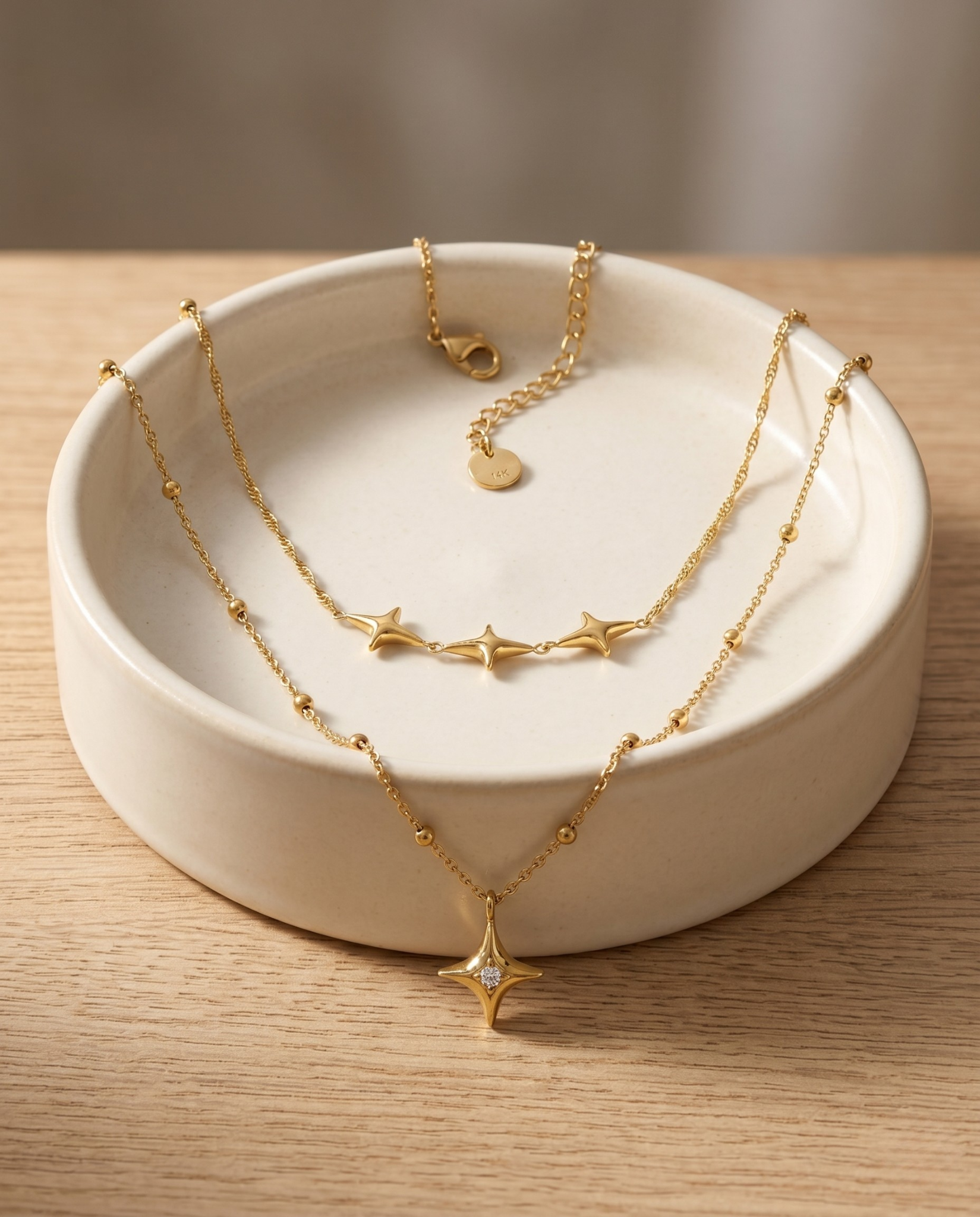 Conjunto de Colares Brilho Estelar
