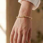 Pulseira Brilho Dourado