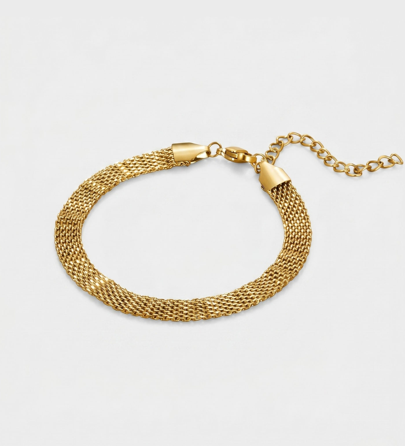 Pulseira Brilho Entrelaçado