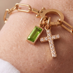 Pulseira Fé e Brilho Corrente de Elos