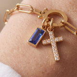 Pulseira Fé e Brilho Corrente de Elos