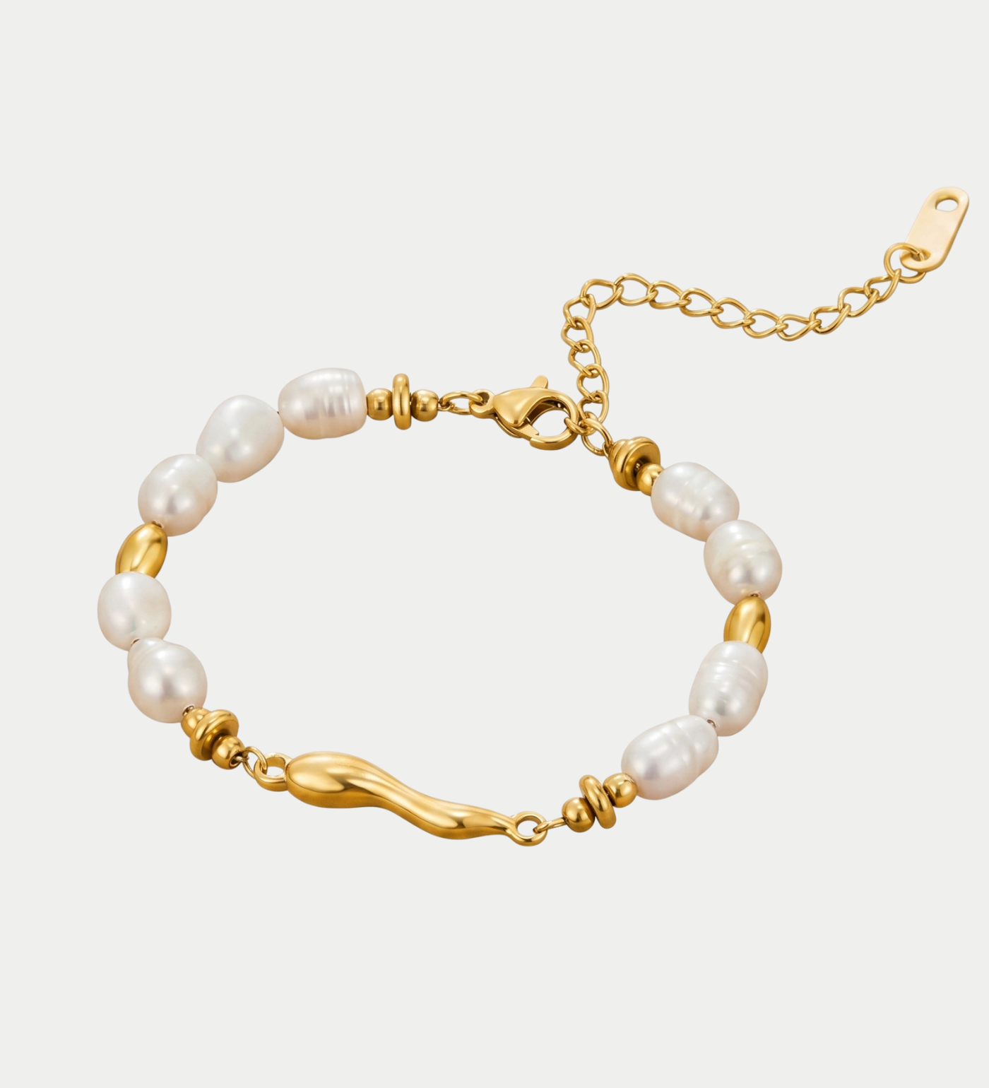 Pulseira Onda Dourada
