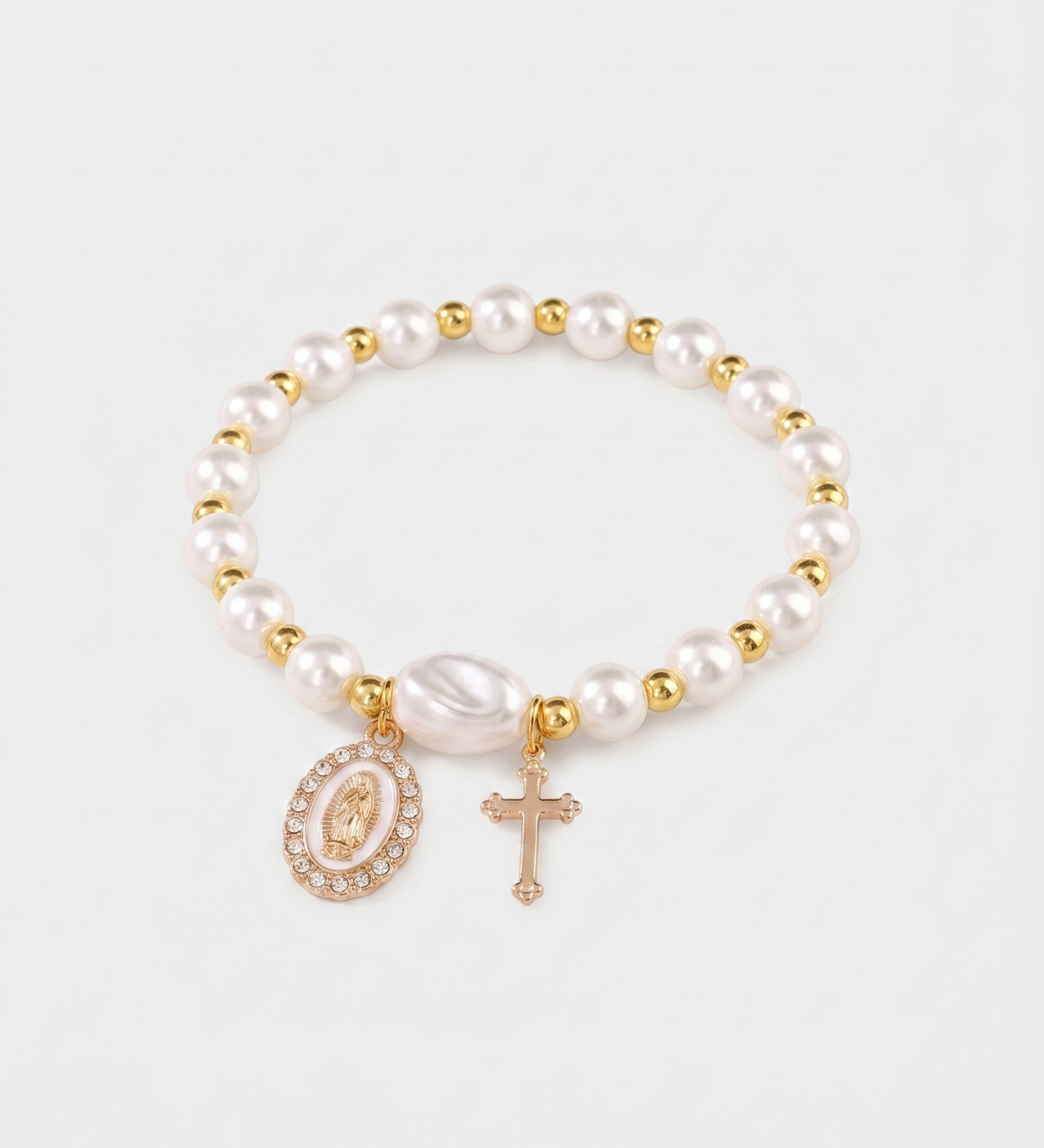 Pulseira Pérolas da Fé