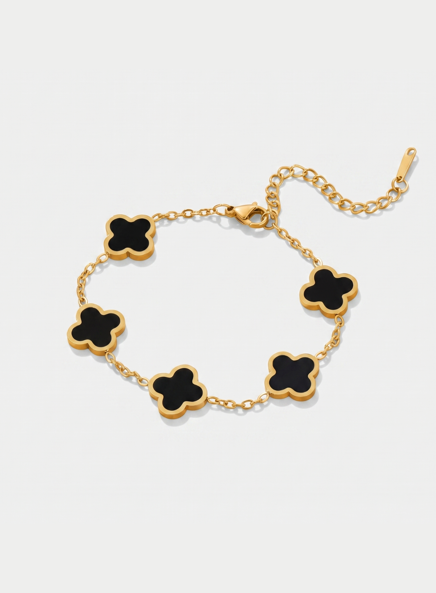 Pulseira Trevo Negro